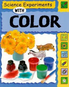 Paperback Science Experiments With Color Book