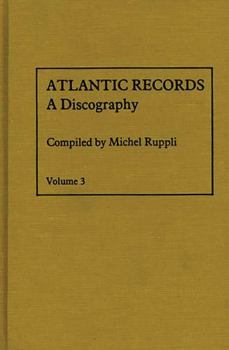 Hardcover Atlantic Records, 1970 to 1974 (3) Book