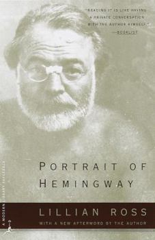 Paperback Portrait of Hemingway Book