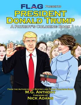 Paperback President Donald Trump: A Patriot's Coloring Book