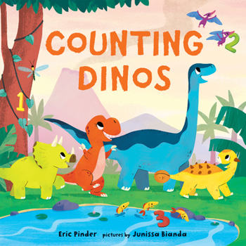 Hardcover Counting Dinos Book