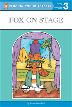 School & Library Binding Fox on Stage Book