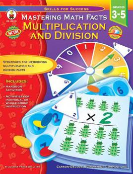 Paperback Mastering Math Facts, Grades 3 - 5: Multiplication and Division Book