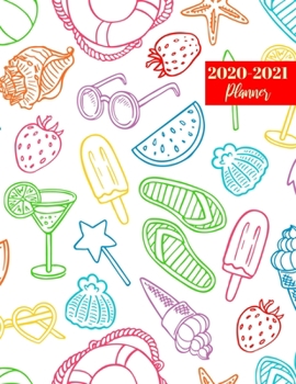 2020-2021 Planner: Nice Weekly & Monthly Planner with Calendar - Personal Journal Week Planners & Goal Planner Organizer