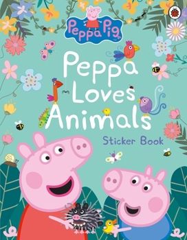 Paperback Peppa Pig: Peppa Loves Animals Book