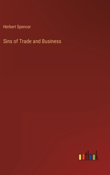 Hardcover Sins of Trade and Business Book