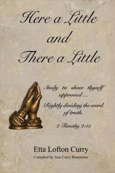 Paperback Here a Little and There a Little Book