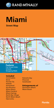 Loose Leaf Rand McNally Folded Map: Miami Street Map Book