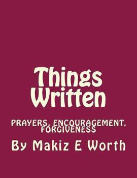 Paperback Things Written Book