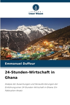 Paperback 24-Stunden-Wirtschaft in Ghana [German] Book