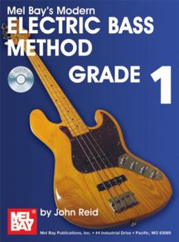 Paperback Modern Electric Bass Method, Grade 1 [With CD] Book