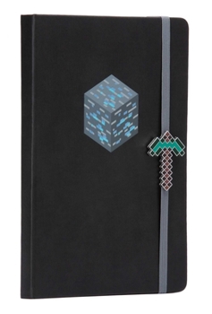 Hardcover Minecraft: Diamond Ore Journal with Charm Book