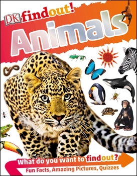 Paperback Dkfindout! Animals Book
