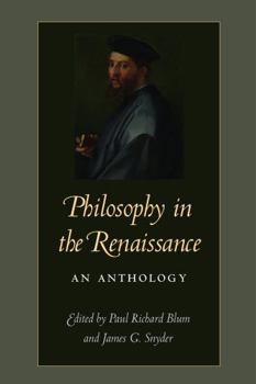 Paperback Philosophy in the Renaissance: An Anthology Book