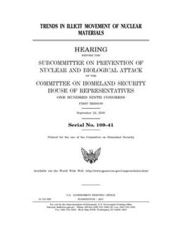 Paperback Trends in illicit movement of nuclear materials Book