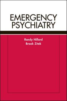 Paperback Emergency Psychiatry Book
