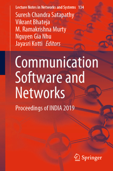 Paperback Communication Software and Networks: Proceedings of India 2019 Book