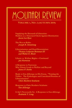 Paperback Molinari Review Volume 1, No. 2 (Autumn 2019) Book