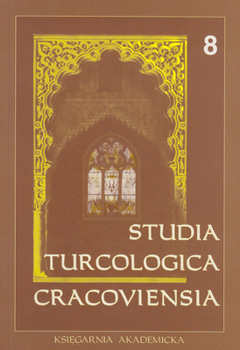 Paperback Studia Turcologica Cracoviensia 8 Book