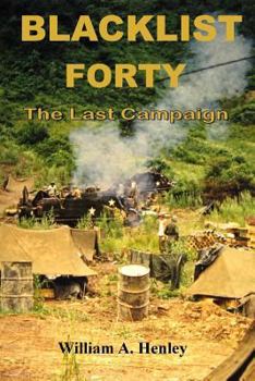 Paperback Blacklist Forty - The Last Campaign Book