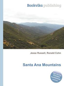 Paperback Santa Ana Mountains Book