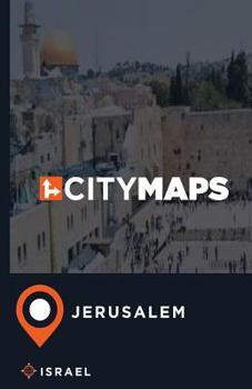 Paperback City Maps Jerusalem Israel Book