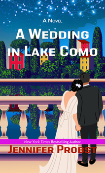 Paperback A Wedding in Lake Como [Large Print] Book