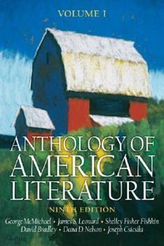 Paperback Anthology of American Literature, Volume I Book