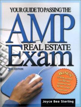 Paperback Your Guide to Passing the AMP Real Estate Exam [With CDROM] Book