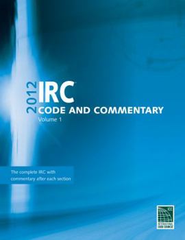 Paperback IRC Code and Commentary, Volume 1 Book