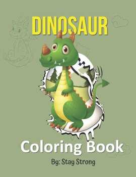 Paperback Dinosaur Coloring Book: Dinosaur Coloring Book for kids Book