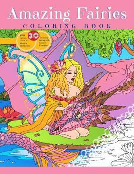 Paperback Amazing Fairies Coloring Book