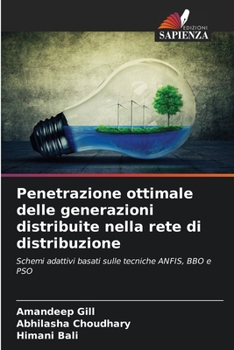 Paperback Penetrazione ottimale delle generazioni distribuite nella rete di distribuzione [Italian] Book