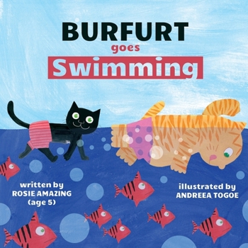 Paperback Burfurt Goes Swimming Book