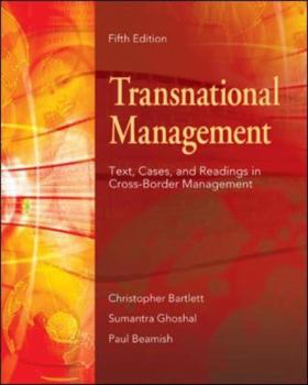 Hardcover Transnational Management: Text, Cases & Readings in Cross-Border Management Book