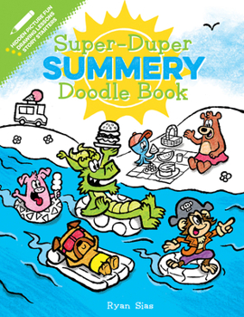 Paperback Super-Duper Summery Doodle Book