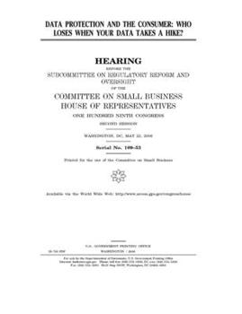 Paperback Data protection and the consumer: who loses when your data takes a hike? Book