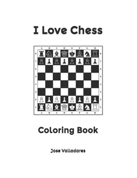 Paperback I Love Chess: Coloring Book