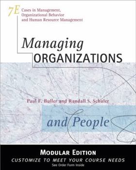 Paperback Managing Organizations and People Book