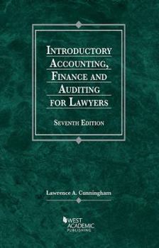 Paperback Introductory Accounting, Finance, and Auditing for Lawyers Book