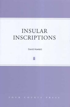 Hardcover Insular Inscriptions Book