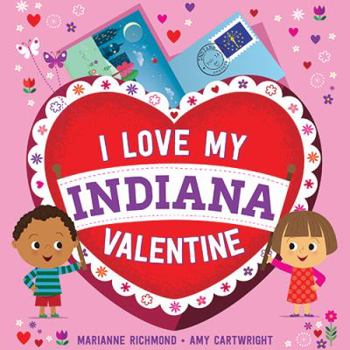 Board book I Love My Indiana Valentine Book
