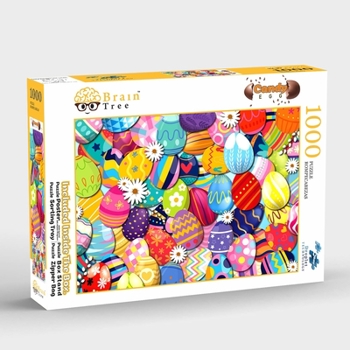 Hardcover Brain Tree - Candy Egg 1000 Piece Puzzle for Adults: With Droplet Technology for Anti Glare & Soft Touch Book