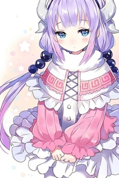 Journal: Dragon Maid Soft Glossy Cover Journal Lined Pages Book 6 x 9 Inches 110 Pages