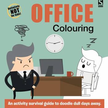 Paperback Office Colouring (Adult Colouring/Activity) Book