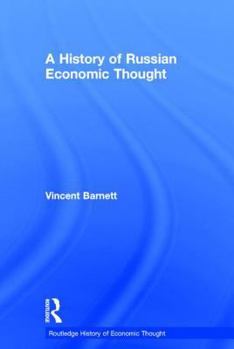 Hardcover A History of Russian Economic Thought Book