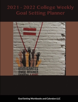 Paperback 2021-2022 College Weekly Goal Setting Planner Book