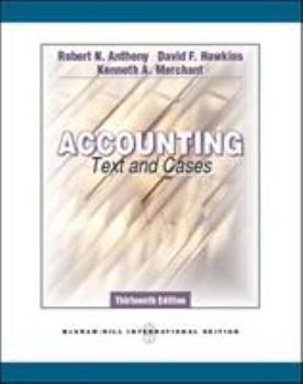 Accounting: Texts and Cases