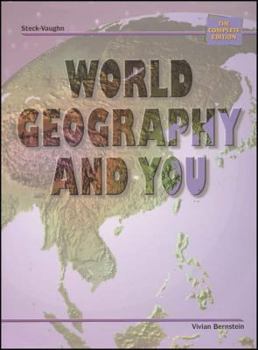 Hardcover Steck-Vaughn World Geography & You: Student Workbook 1997 Book