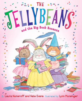 Hardcover The Jellybeans and the Big Book Bonanza Book